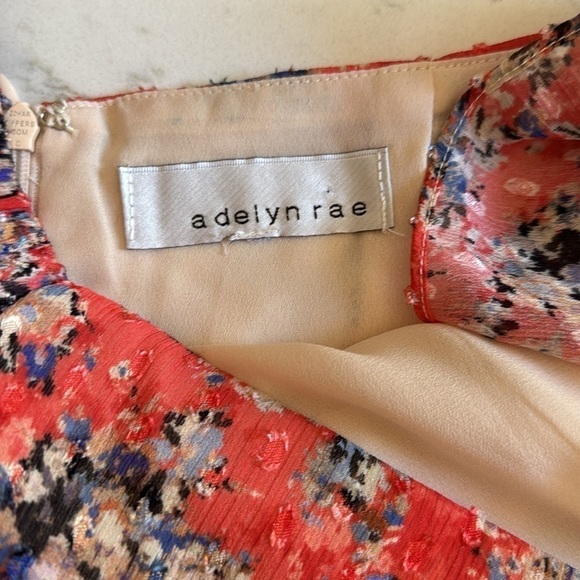 Adelyn Rae Maisie Floral Off Shoulder Dress - Picture 6 of 6